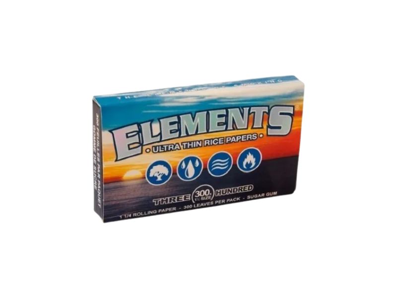Elements Papel p/Armar Thin Rice Regular 1 1/4 300 unidades